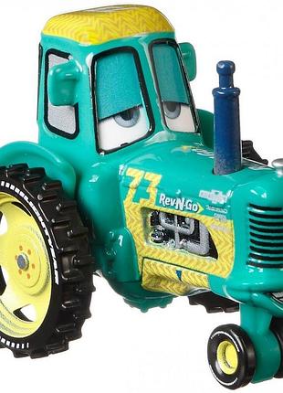 Тачки 3: гоночный трактор (disney pixar cars rev-n-go racing tractor). disney pixar cars тачки трактор