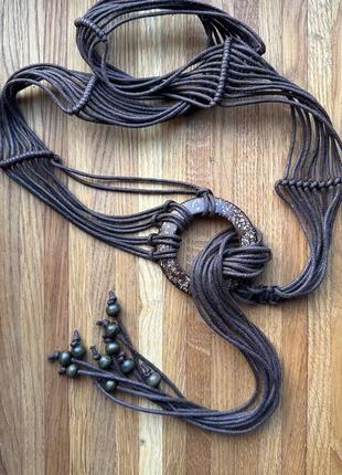 Пояс ремень в стиле бохо