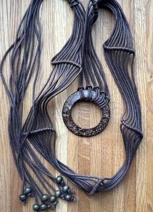 Пояс ремень в стиле бохо