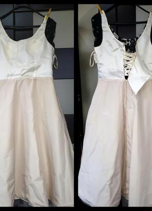 Нове вечірнє ошатне бальна випускну сукню фатин вишивка, мереживо moonar7 фото