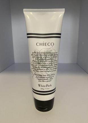 Chieco protective tomato white pack. маска для обличчя і тіла відбілююча японська chieco white pack - з екстрактами перлів, троянди, камелії