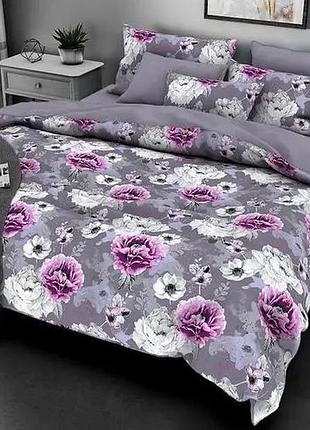 Постільна білизна двоспальна 180х215 - бутон бязь gold а2229 комплект