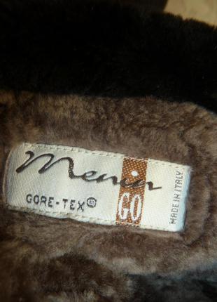 Теплые зимние итальянские сапоги gore-tex на натуральной овчине3 фото