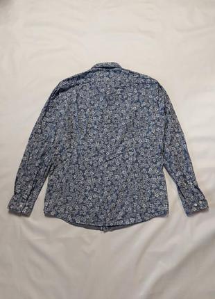 Сорочка hugo by hugo boss men's long sleeves floral shirt3 фото