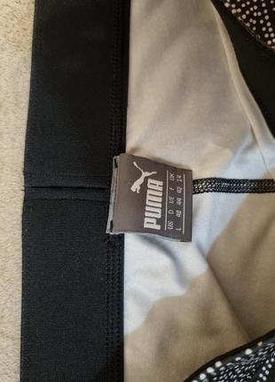 Лосины для фитнеса puma, новые, бирка обрезанная, р l, эластичные.6 фото
