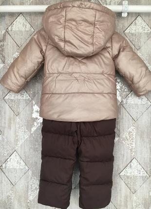 Зимний комбинезон на девочку8 фото