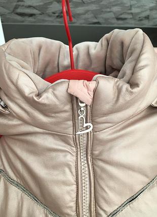 Зимний комбинезон на девочку9 фото