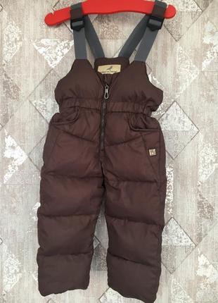 Зимний комбинезон на девочку4 фото