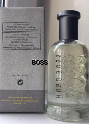 Шикарні чоловічі парфуми hugo boss bottled men 100ml2 фото