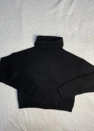 Boohoo актуальный кроп свитер трендовый светер джемпер7 фото