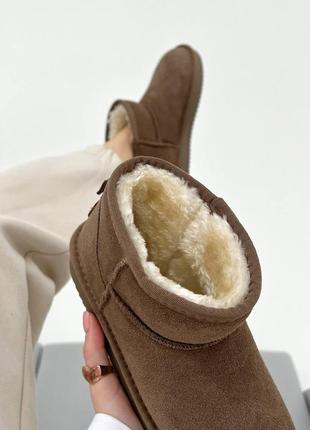 Ugg ultra mini brown4 фото