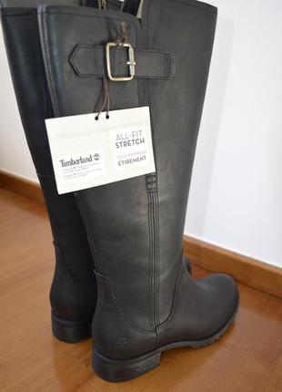 Кожаные водонепроницаемые сапоги timberland banfield waterproof riding boot, размер 7,5 us5 фото