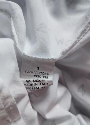 Итальянская легкая натупающая рубашка блуща блесна рубашка размер 46-48-505 фото