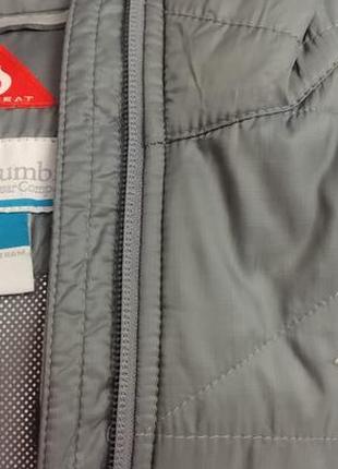 Жіноче пальто (довга куртка) columbia р.50 сіре omni-heat