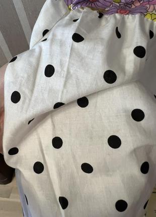 Хлопковое платье asos 6