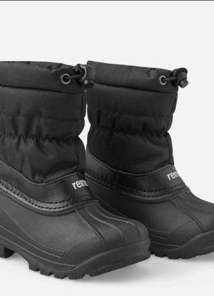 Теплые сапожки термо ботинки для мальчика reima финландия