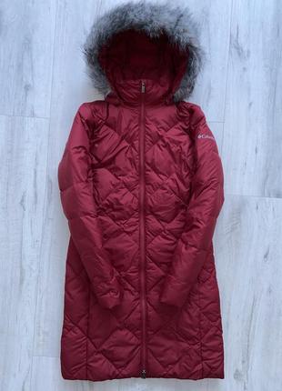 Зимняя пуховая куртка, пуховик columbia down jacket, оригинал, р-р xs-s2 фото