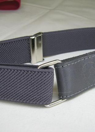 Ремінь дитячий. пояс резинка. ремінь гумка з застібкою topgal польша