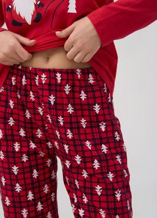 Жіноча бавовняна піжама merry christmas nicoletta туреччина, хлопковая женская пижама4 фото