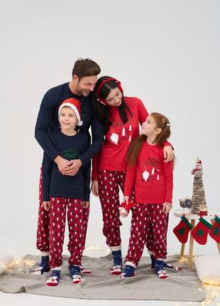 Жіноча бавовняна піжама merry christmas nicoletta туреччина, хлопковая женская пижама7 фото