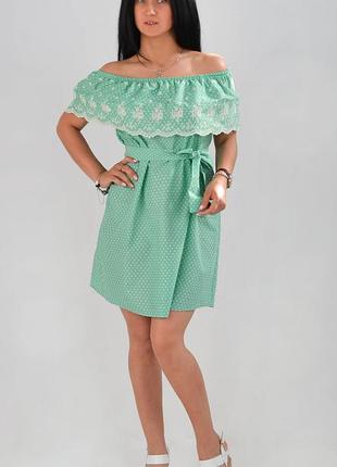 Нарядное летнее платье "170" размеры 44-46,48-50