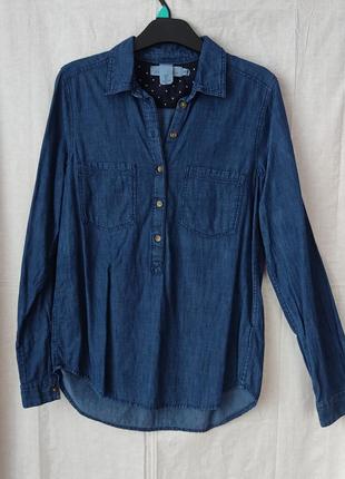 Рубашка джинсовая h&m  раз. 42-441 фото