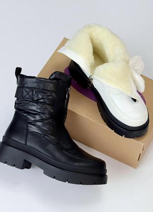 Зимние ботинки, дутики, сапоги натур кожа, мех, болонья. зимняя ботинки дутики сапоги кожум2 фото