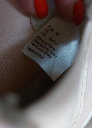 Черевики на дівчинку 32 розмір h&m 5