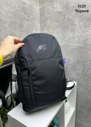 Чорний практичний стильний якісний рюкзак унісекс