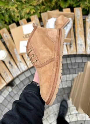 Угги ugg neumel chestnut suede6 фото