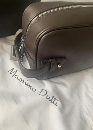 Сумка , несесер, косметичка чоловіча massimo dutti4 фото