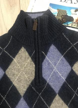 Шерстяной мужской свитер с горлом от c&amp;a p.l(m-s)3 фото
