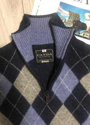 Шерстяной мужской свитер с горлом от c&amp;a p.l(m-s)4 фото