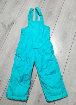 Брюки комбинезонные на 18-24 месяцев