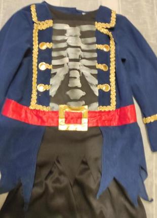 Карнавальный костюм пирата разбойника зомби на 5-6роков2 фото