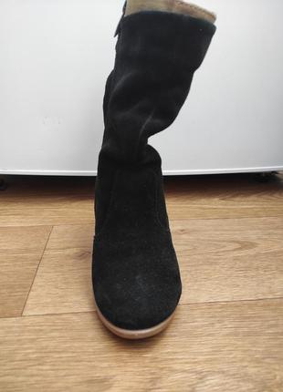 Полусапожки зїамшеві натуральні