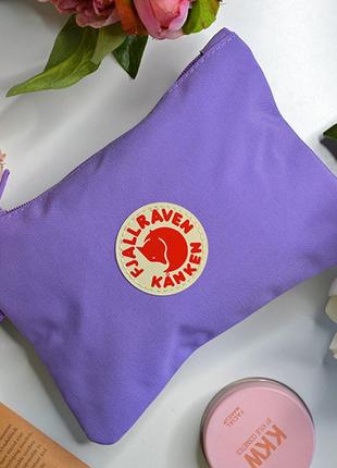 Косметичка пенал kånken gear pocket сиреневый размер 21х14 см