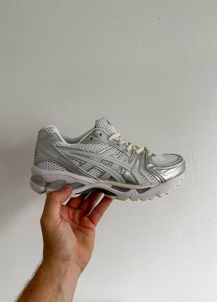 Кросівки asics  gel-kayano 14 white1 фото