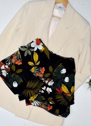 Zara стильні натуральні шорти спідниця mango hm cos стиль10 фото