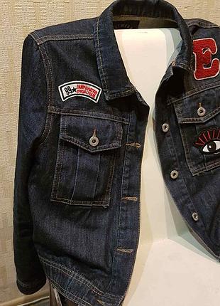 Джинсова куртка піджак