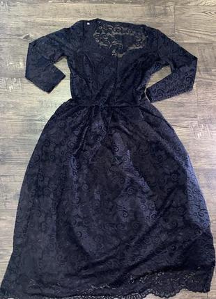 Платье черное