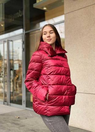 Женская демисезонная куртка monte cervino (р.m,2xl,3xl,5xl) в красном цвете3 фото