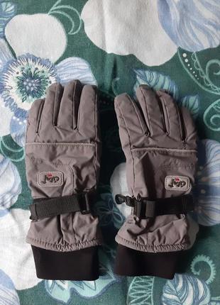 Дитячі термо рукавиці перчатки краги зимові водонепроникні
