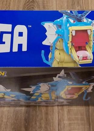 Конструктор mega pokémon building kit motion gyarados (2186 елементів) для колекціонерів2 фото