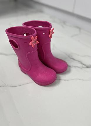 Сапожки резинке