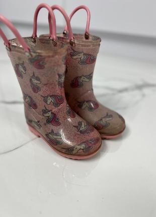 Сапожки резинке