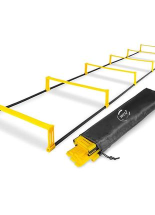 Координационная лестница wcg с барьерами 12 ступеней лучшая цена с быстрой доставкой по украине