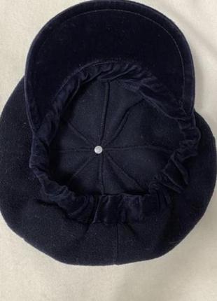 Стильна жіноча оксамитова кепка (італія) у відмінному стані.2 фото