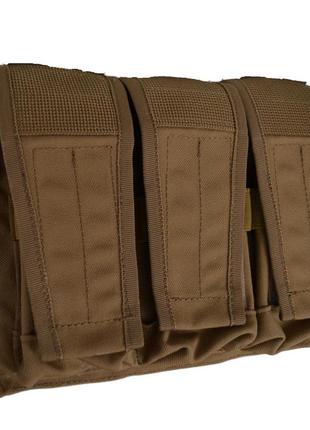 Панель r-kit на 3 магазина м4 с клапаном coyote