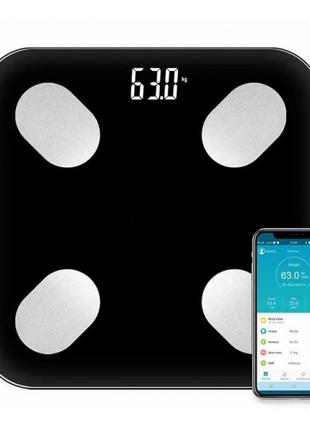 Підлогові розумні фітнес-ваги matarix mx-454 app bluetooth смарт ваги з застосунком